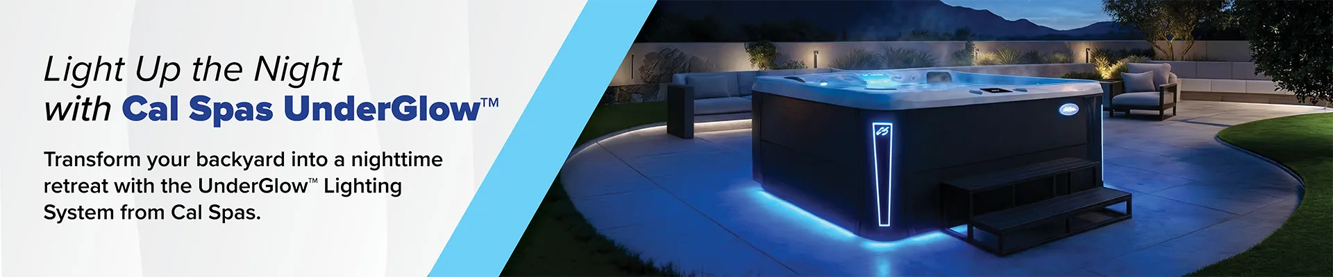 Calspas hot tub being used in a family setting - Bainbridge