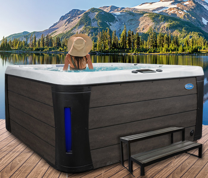 Calspas hot tub being used in a family setting - hot tubs spas for sale Bainbridge